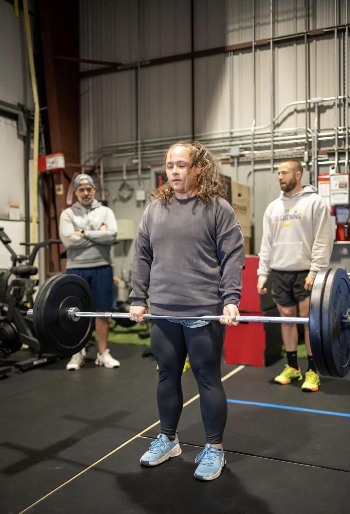 New member training at CrossFit Reckoning
